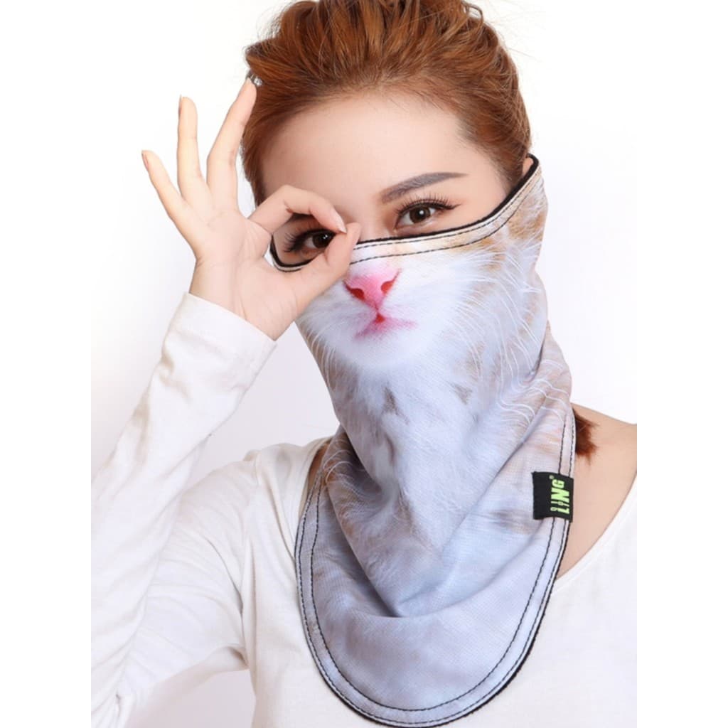 Máscara de esqui de inverno lenço de ciclismo à prova de vento proteção facial meia máscara facial proteção contra frio