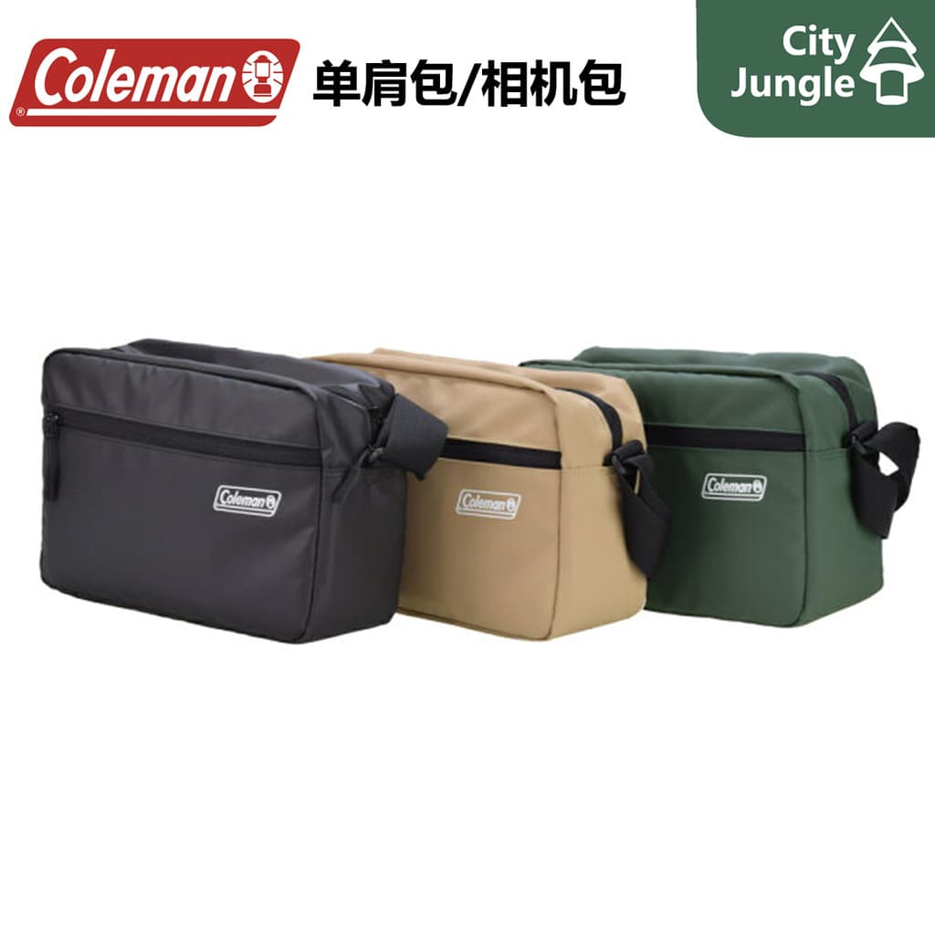 Coleman Camera Bolsa Acampamento ao ar livre Caminhadas 3 SLR à prova d'água Bolsa Câmera Bolsa Câmera Bolsa Ombro Bolsa