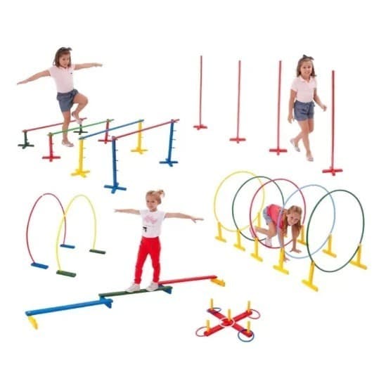 Linha Movimento Corporal Ginástica Psicomotricidade Infantil