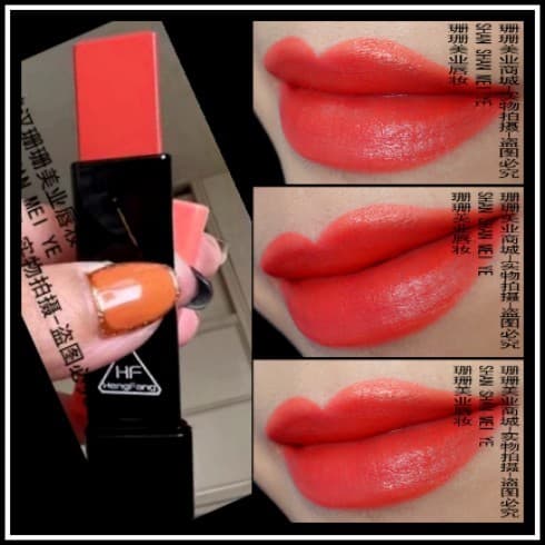 Frete grátis batom vermelho toranja fosco hidratante hidratante cor toranja batom brilhante hidratante batom clareador N