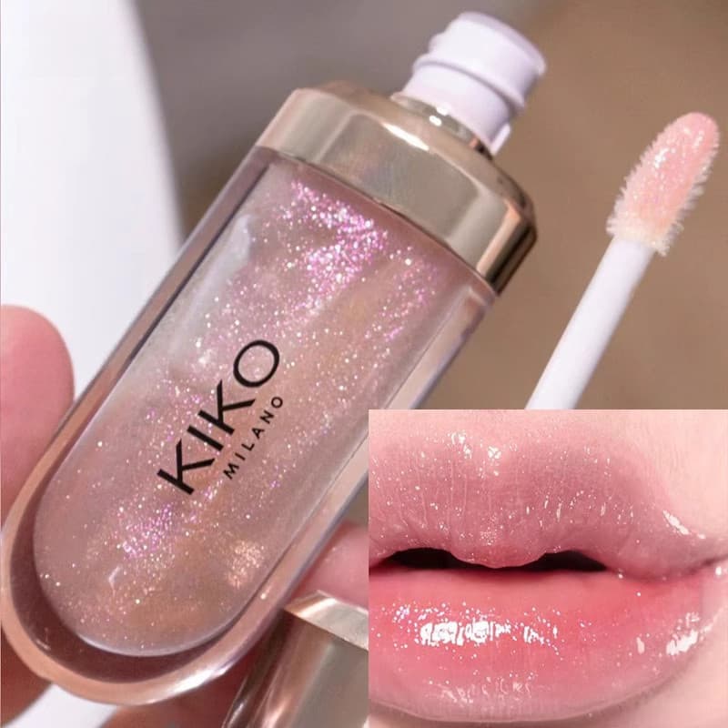 KIKO Limited 3d Lip Gloss Pearl Shine/Brilho Labial Hidratante Translúcido /