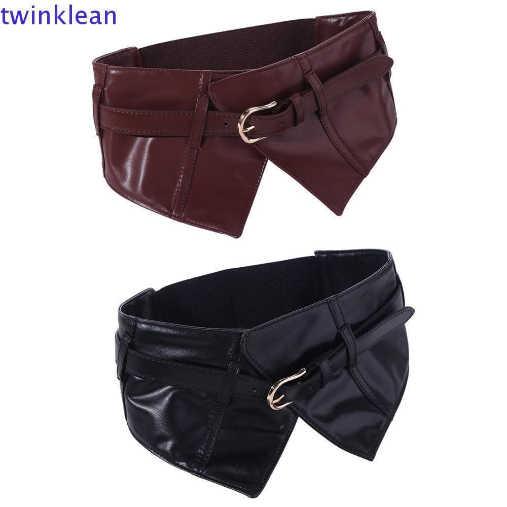 Cinto Largo TWINKLEAN , Faixas Elásticas Ajustáveis , Espartilho De Cintura De Cor Sólida Emagrecedor