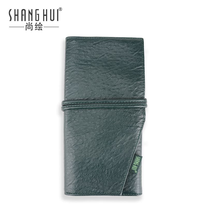 Shanghu Estilo Nórdico 8 Pcs 9 Pcs 12 Pcs 13 Pcs Portátil Couro Maquiagem Escova Bolsa Escova Armazenamento Bolsa