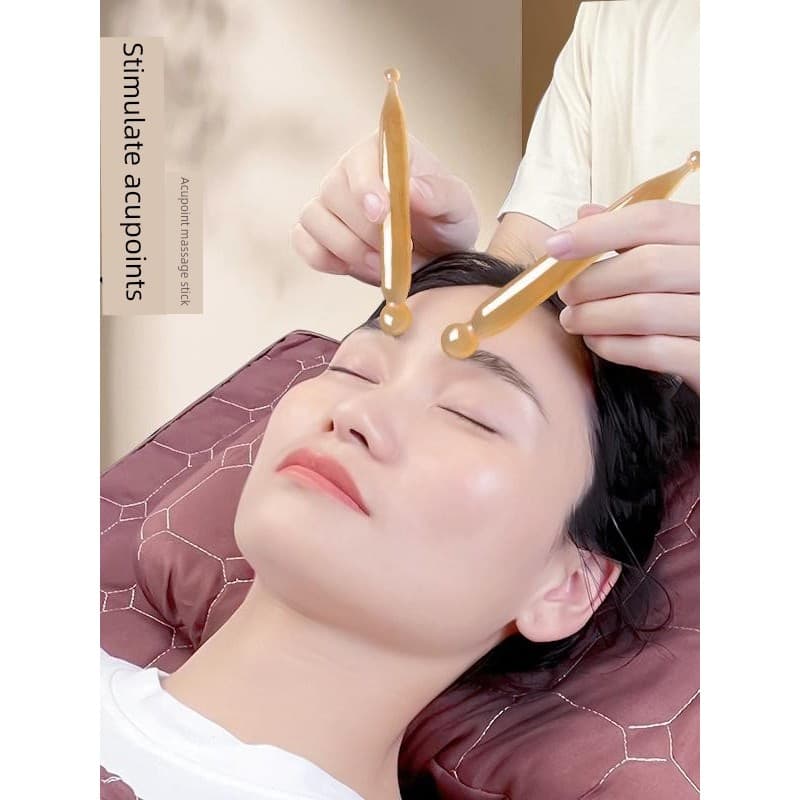 Vara de tendão beleza vara raspagem Facial vara ferramenta meridiano massageador ponto acupuntura acupuntura corpo intei