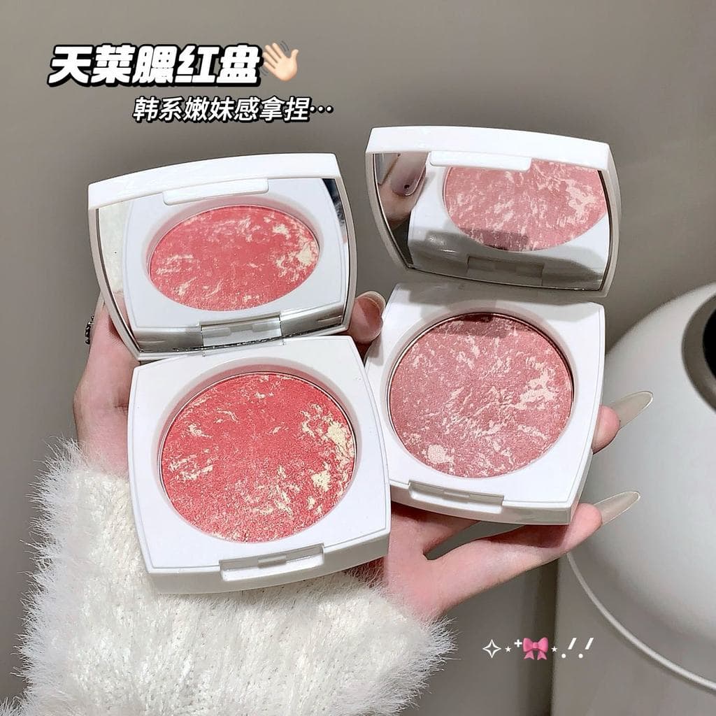 [Autêntico oficial] kakashow Fermento em pó Soft Mist Blush Expansão Cor Revelando Cor Porco Blush Creme