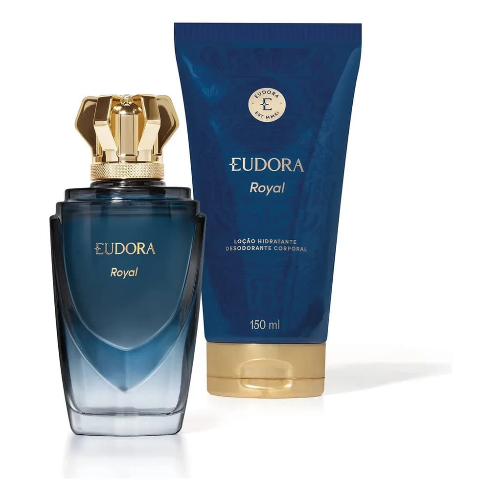 Eudora Royal Masculino Colônia 100ml + Loção 150ml Lançament