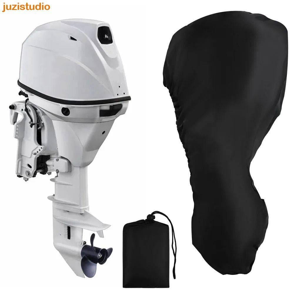 Tampa Do Motor De Popa Barco JUZISTUDIO , Tecido Oxford 420D À Prova De UV Completa , D'água