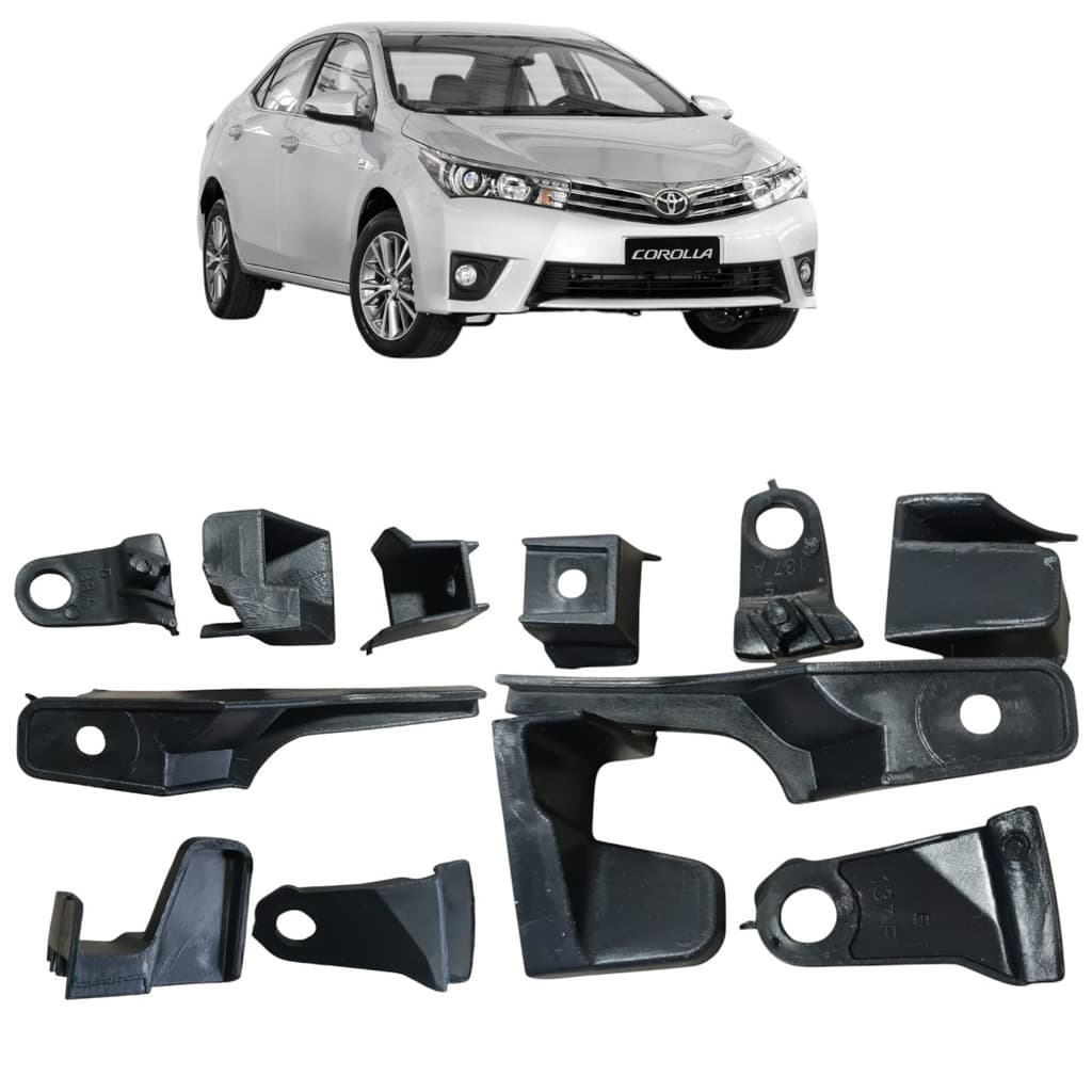 Kit Garra Reparar Farol Corolla 2015 2016 2017