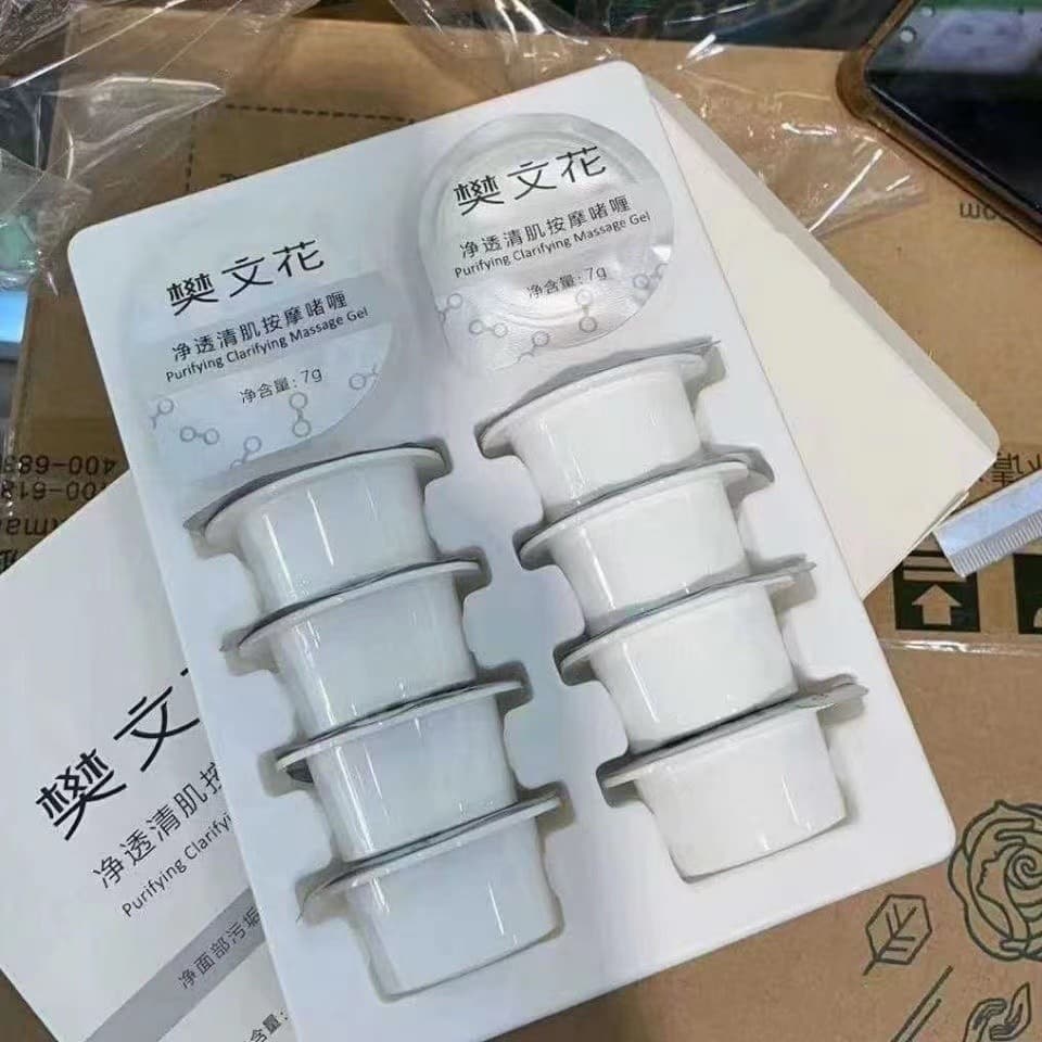Ventilador Wenhua limpeza clara pele massagem Gel máscara de lama limpeza da pele melhorando Acne pele oleosa nova recom