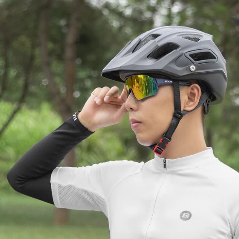 ROCKBROS Óculos Polarizados UV400 De Sol Proteção Esportiva Bicicleta Caminhadas Ao Ar Livre Acampamento Golfe Ciclismo