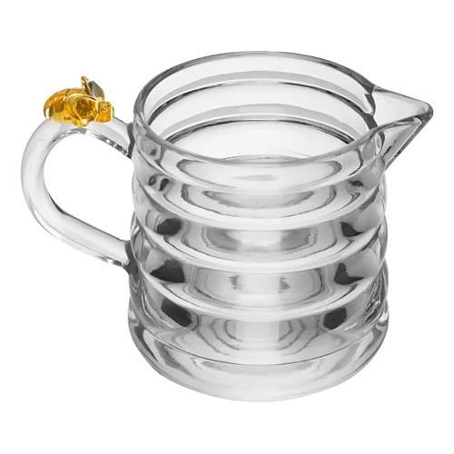 Jarra Leiteira Little Bee Transparente Cristal Ecológico 590ml