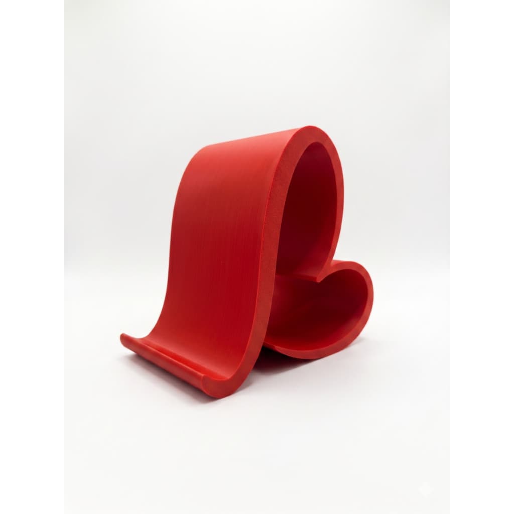 Suporte Porta Celular Coração Organizador de Mesa Decorativo Moderno