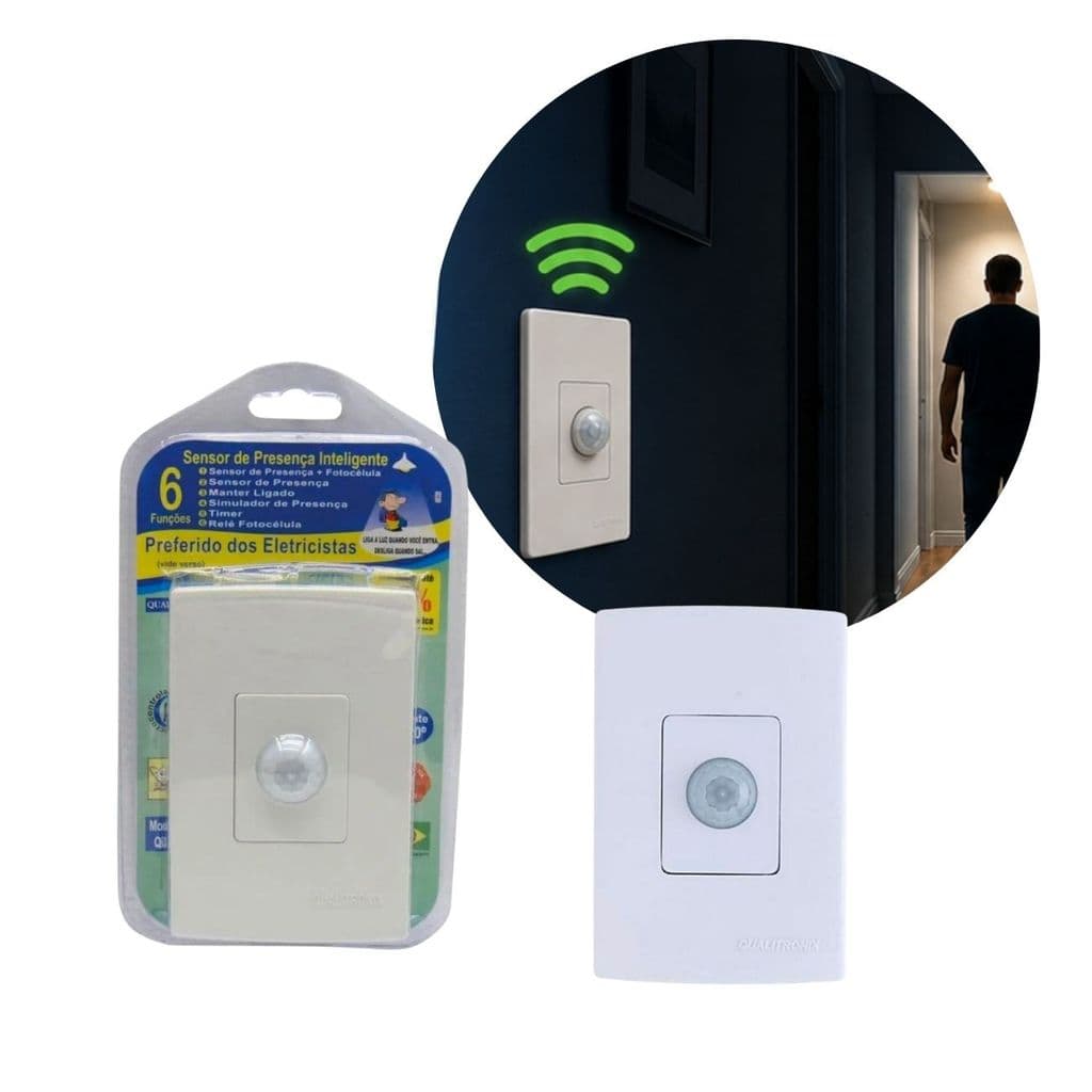 Sensor De Presença De Embutir Qi2m Qualitronix