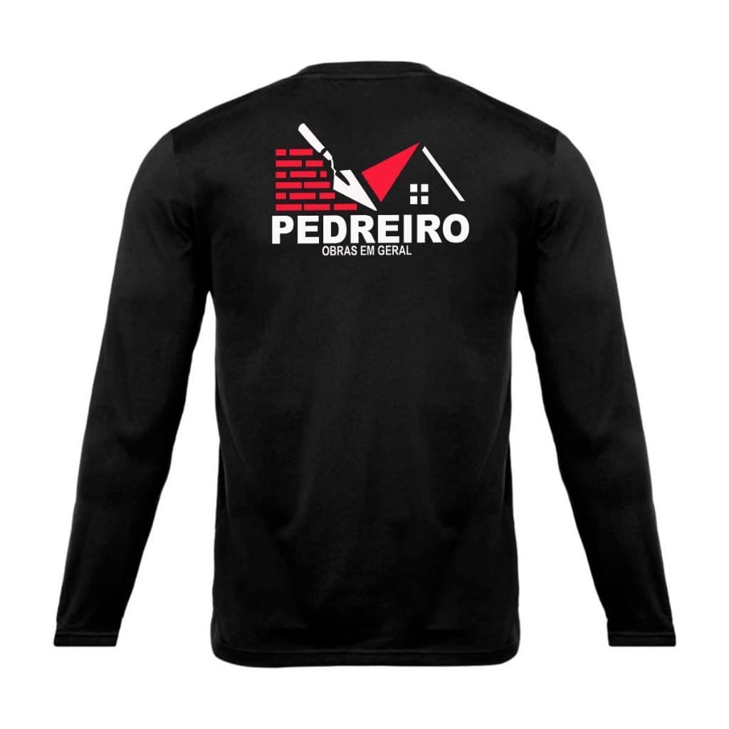 Camiseta para Pedreiro Camiseta de Trabalho Uniforme Profissional Autônomo