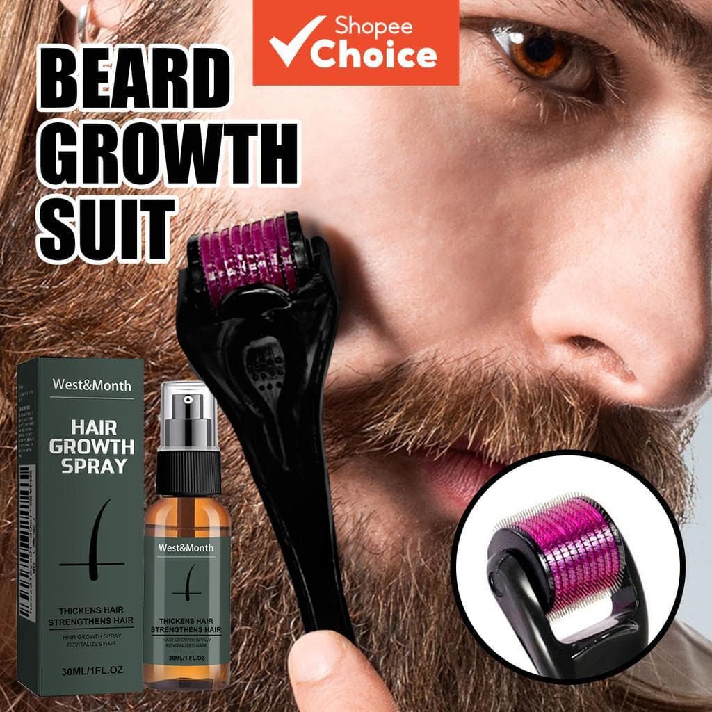 Óleo de Barba Profissional Forte e Completo 30ml – 100% Óleo Essencial Natural Masculino | Cuidado Profissional para