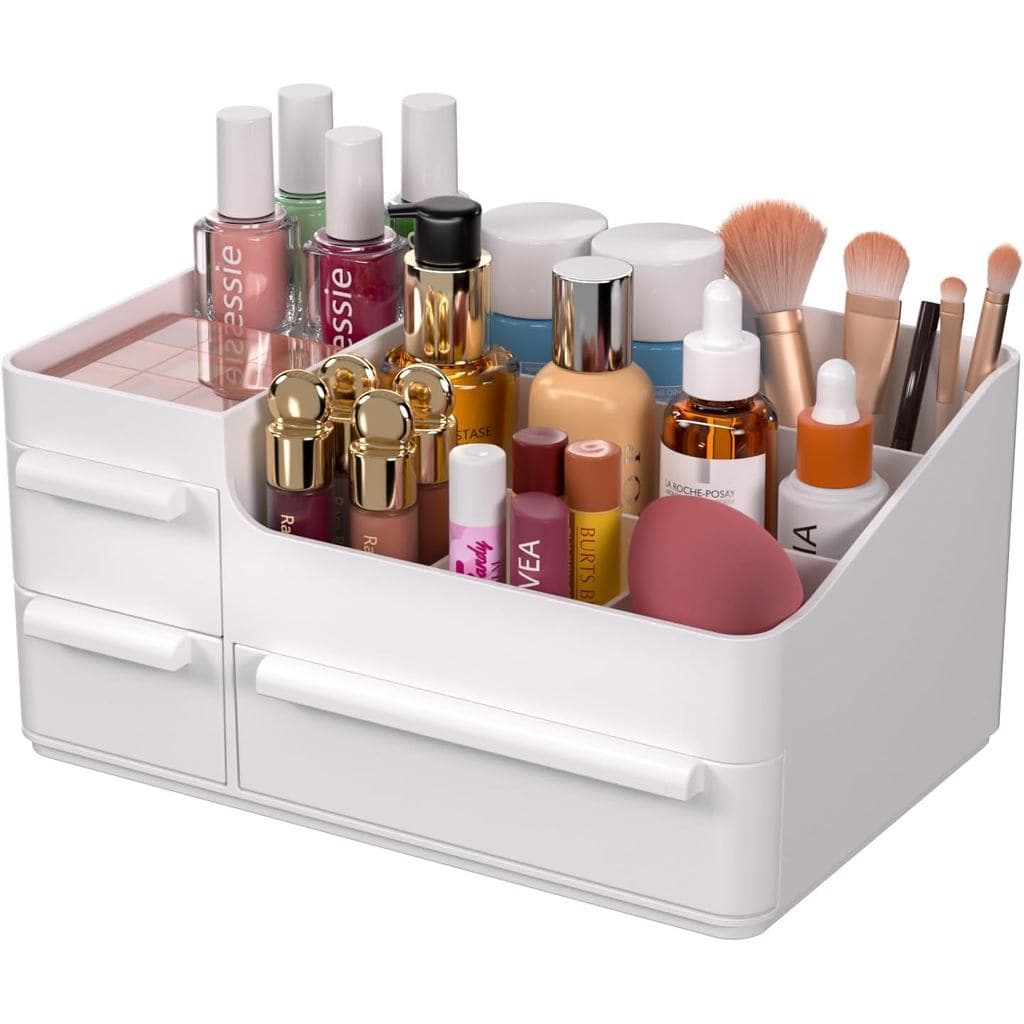Organizador de Maquiagem CHANCETSUI com Gavetas, Organizador de Mesa para Maquiagem, Organizador de Bancada para Cosméti