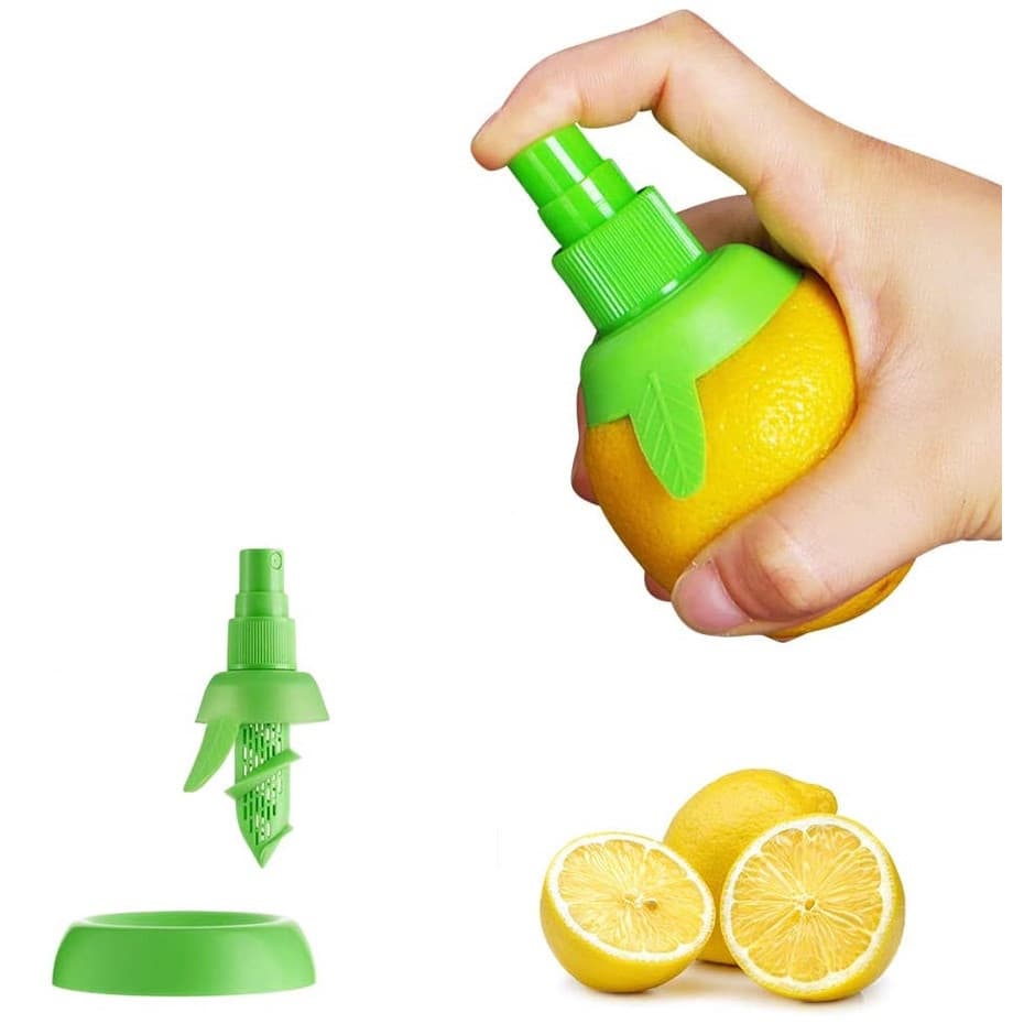 Spray de laranja/limão e molho para salada, equipado com espremedor de frutas, utensílios de cozinha/comida japonesa