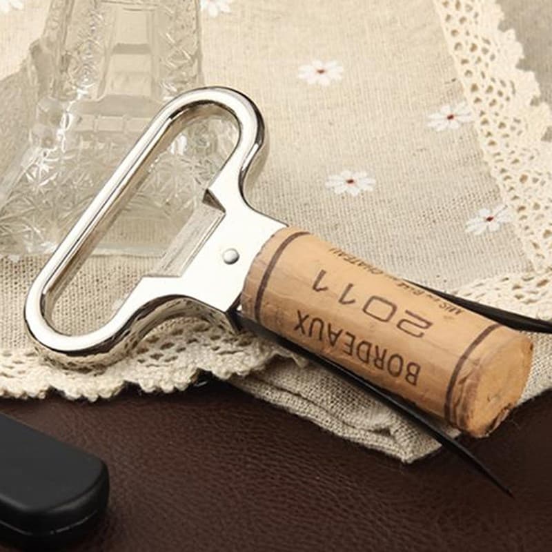 Abridor de garrafas de dupla função, abridor de vinho e champanhe, abridor de garrafas para uso em cozinha e bar.