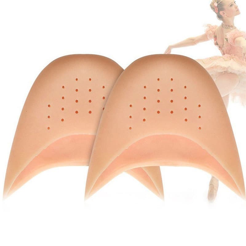 Novas palmilhas de silicone de 2 peças, respiráveis e universais para atletas, produtos para cuidados com os pés feminin