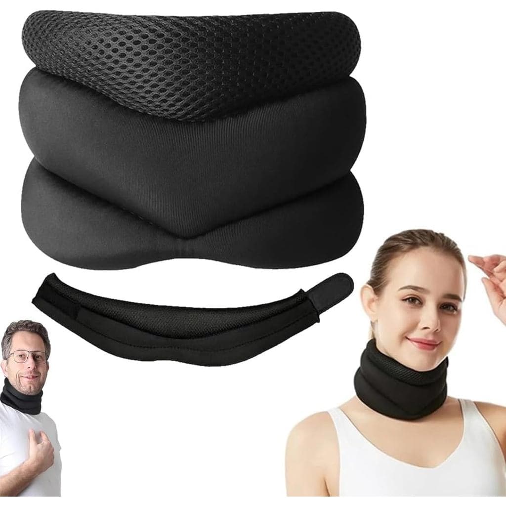 Suporte de Pescoço Vitavix para Ronco, Suporte de Pescoço Vitavix para Apneia do Sono, Colar de Pescoço para Dormir, Sup