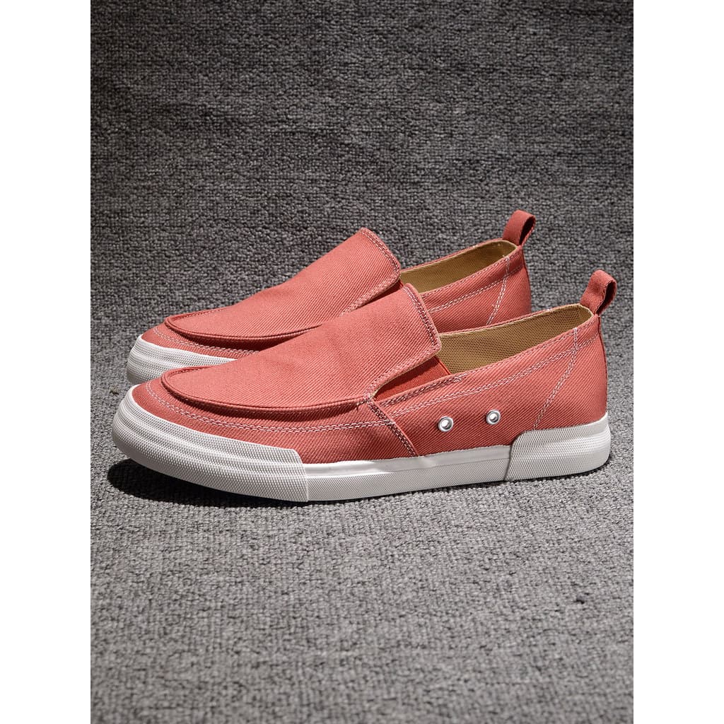 Sapatos de lona masculinos primavera outono respirável deslizamento-em tênis casuais de sola macia sapatos de trabalho b