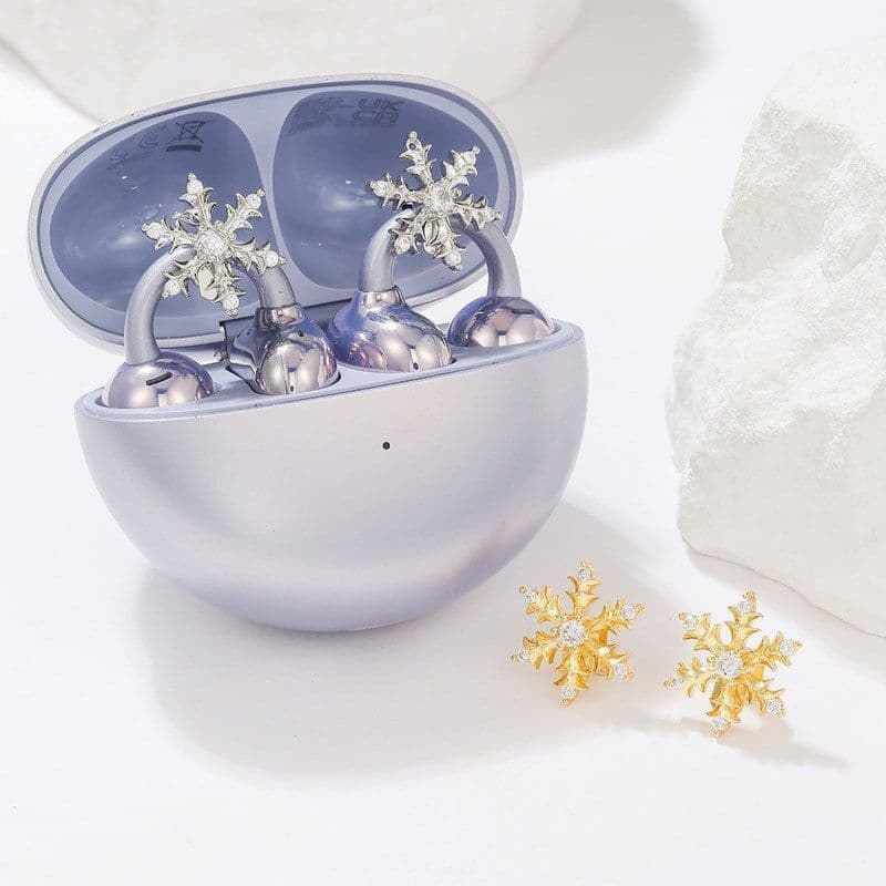 Floco de neve Asuka novo estilo Universal fone de ouvido clipe fivela diamante requintado nicho único Original Boutique