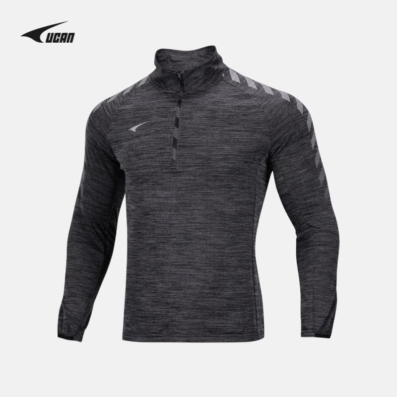 UCAN UCAN Masculino Esportes Quente Gola Alta Pulôver Moletom Slim-fit Trendy Casual Impressão Simples Longo @