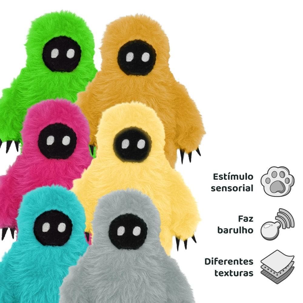 Brinquedo Pelúcia Rosie Boo - Para Cães - Tam. G. - Petiko | pelúcia para cachorro com buzina e toque macio