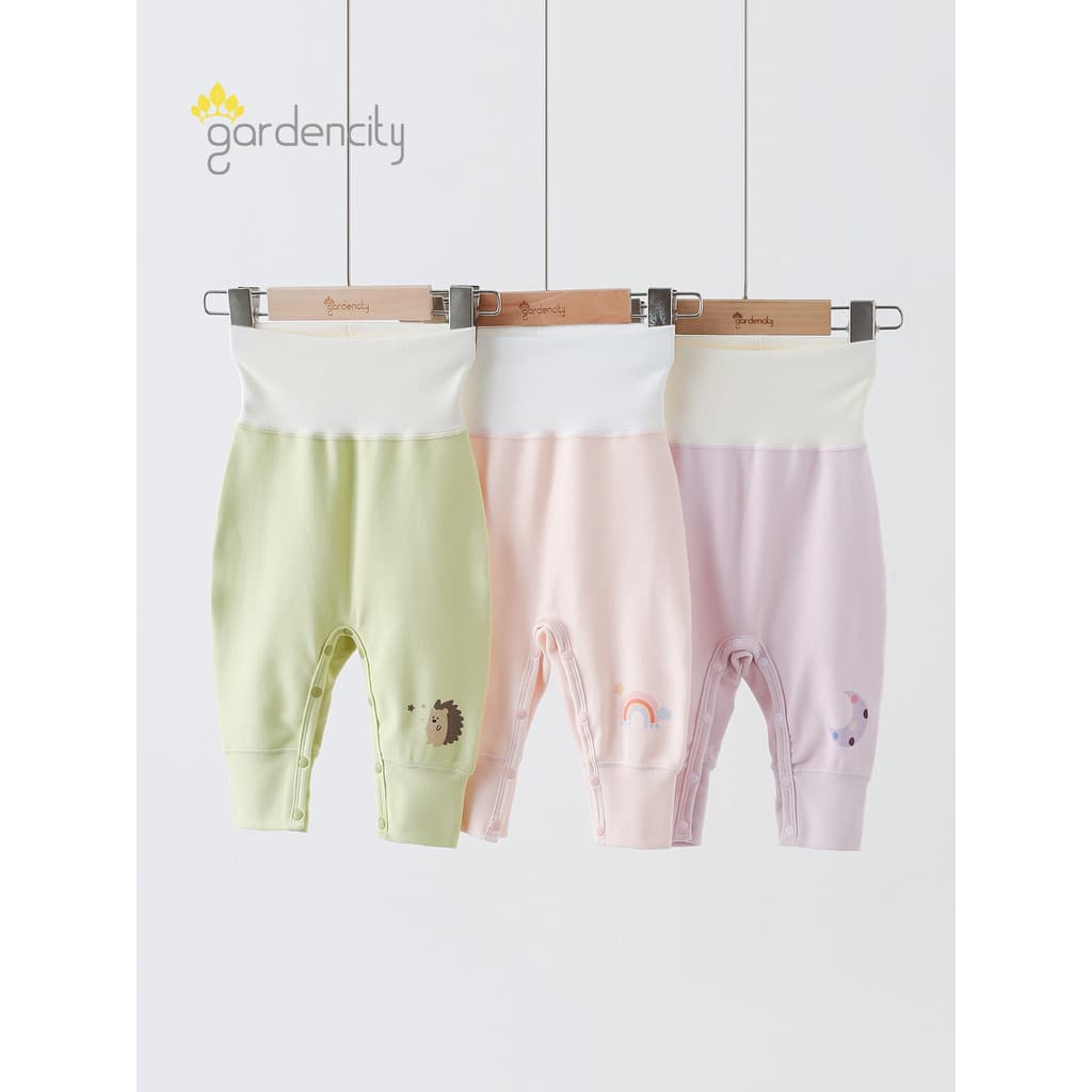 Calças de decolagem para bebês, outono inverno, algodão confortável, quente, pequeno mês, idade, desenho animado, cintur