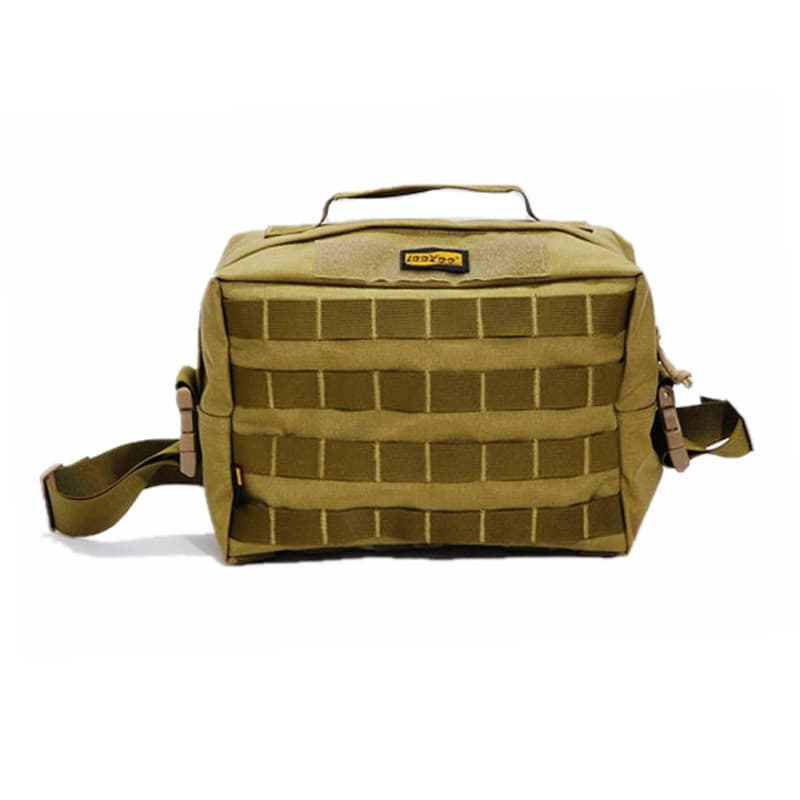 Road Tour A26 Ventilador Militar Ao Ar Livre Bolsa de Serviço de Ombro Bolsa de Armazenamento/ipad Rest Mochila 1050D Ny