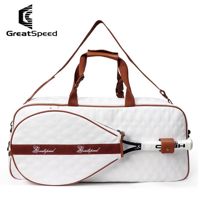 Quatro Grand Slam greatspeed Bolsa de tênis multifuncional retrô unissex Bolsa de Badminton Armazém de sapatos independe
