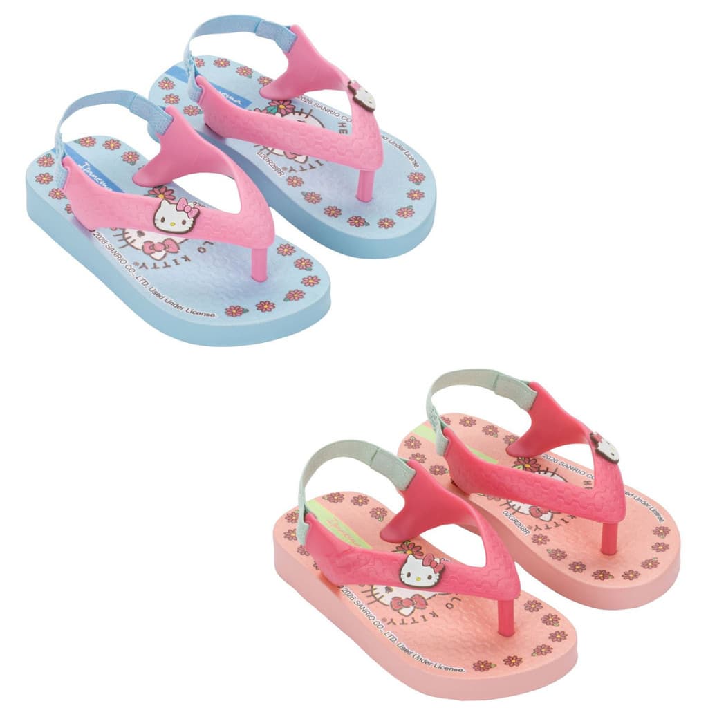 CHINELO BABY IPANEMA HELLO KITTY AMORE GRENDENE