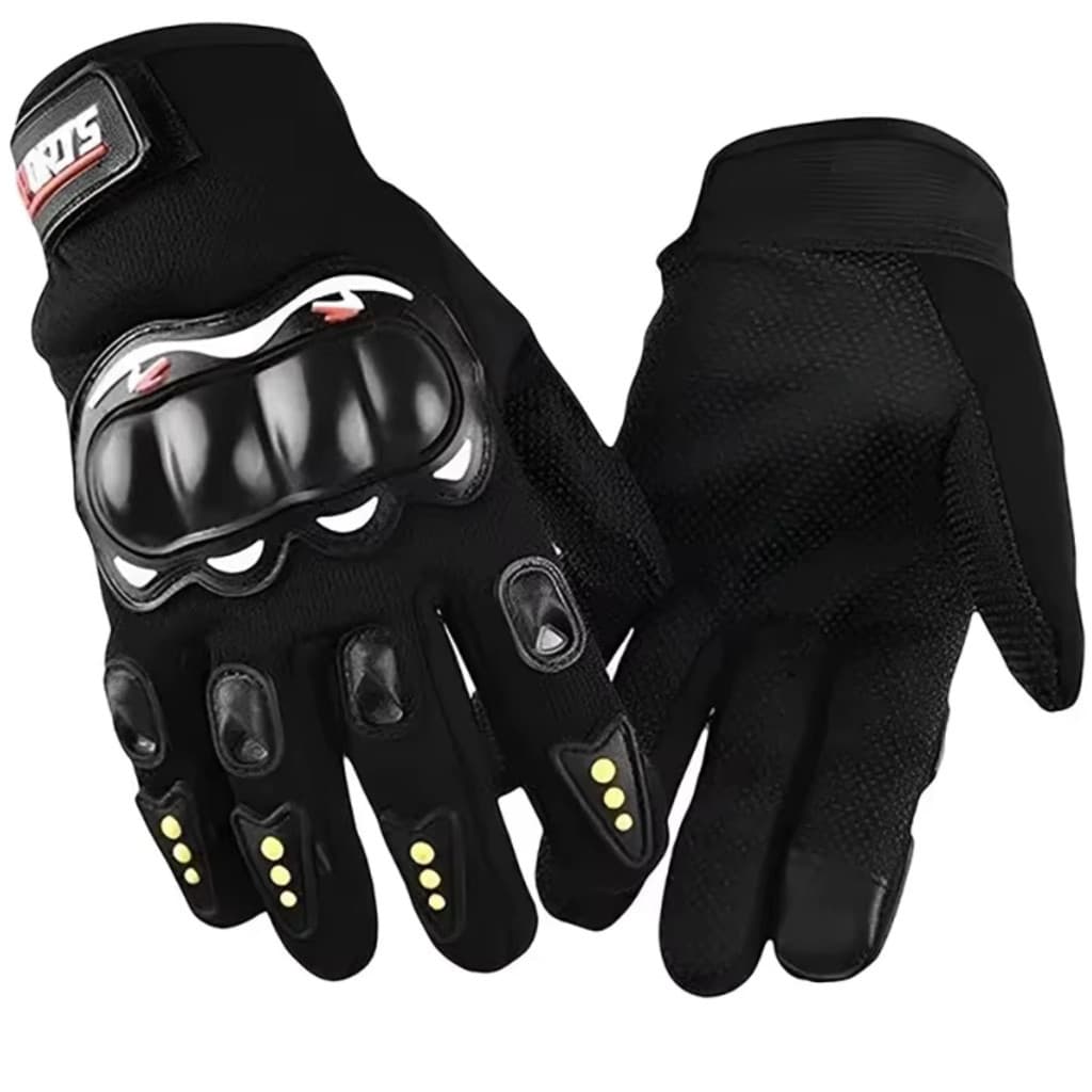 Luva Moto Reforçada Proteção Completa | Touch Screen Antiderrapante Motocross ATV
