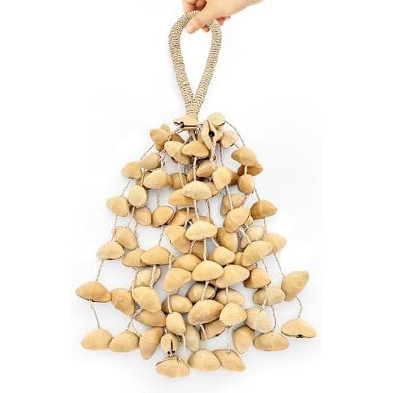 Africano Natural Mão Shakes Cacho Semente Chocalho Pulseira Tornozeleira Sino Instrumento De Percussão Acessórios (Grand