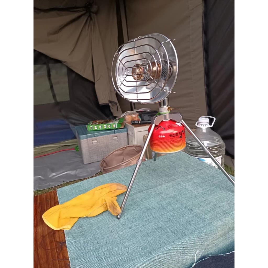 BRS-H22 irmãos fogão de aquecimento de duas cabeças fogão a gás acampamento Multi-Purpose churrasco fogão coruja queimad