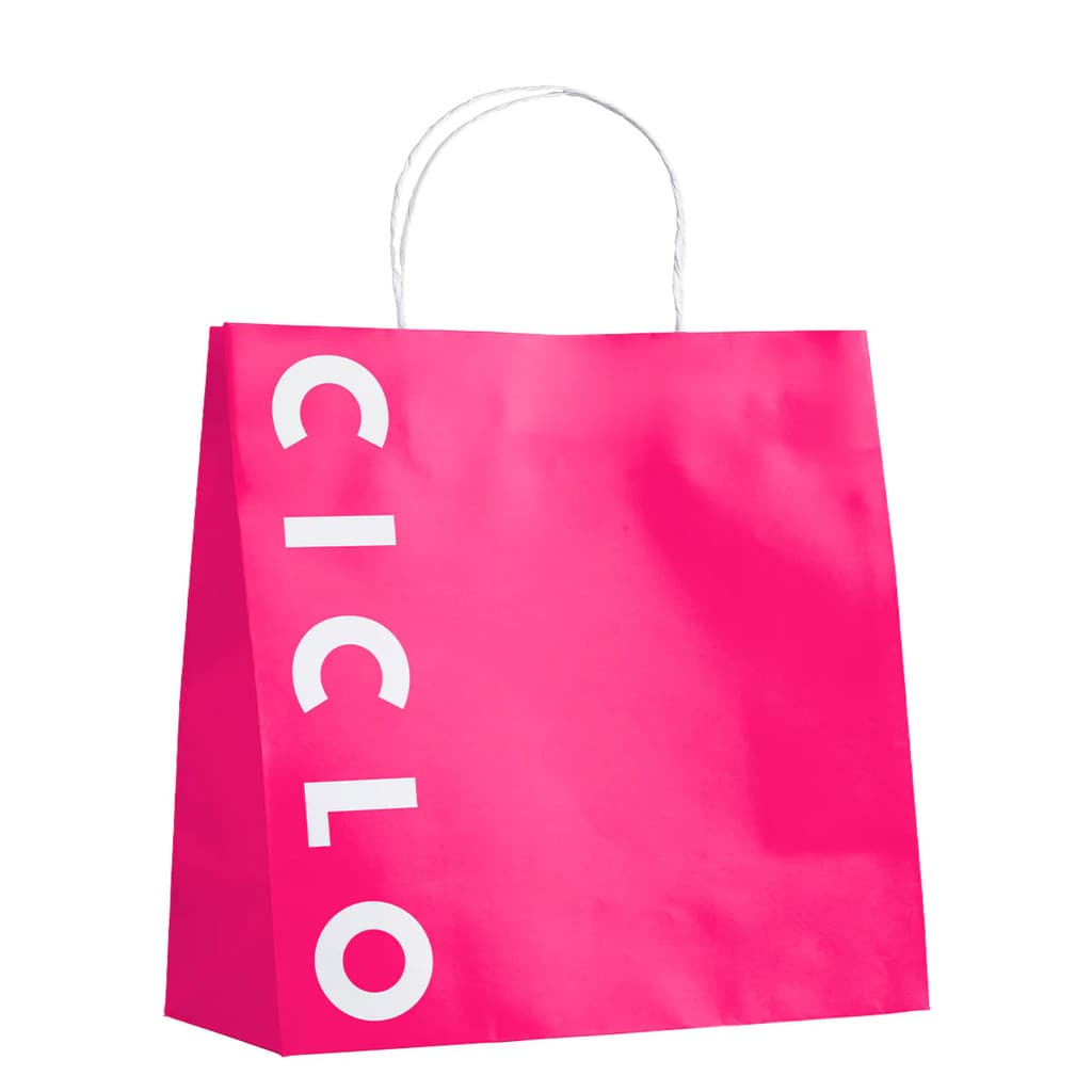 Sacola Presenteável Ciclo - Rosa