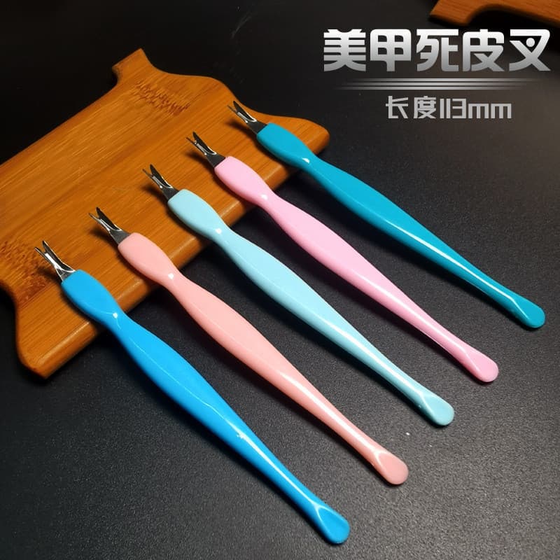 Vendas diretas Manicure pá de pele morta reparação ferramenta de pele morta remover farpa reparação prego remover pele m