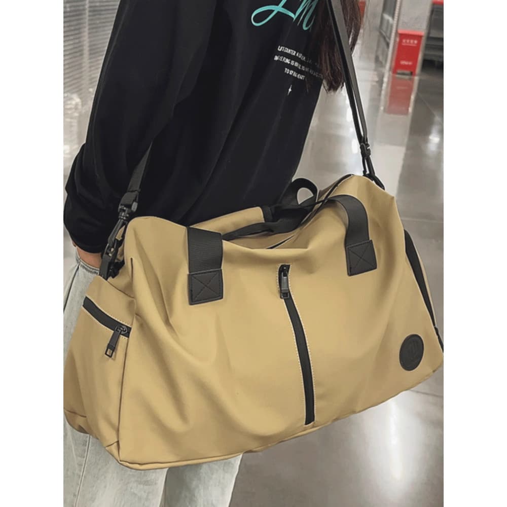 Bolsa de ginástica esportiva à prova d'água, separação seca e úmida, masculina, leve, curta distância, viagem de negócio