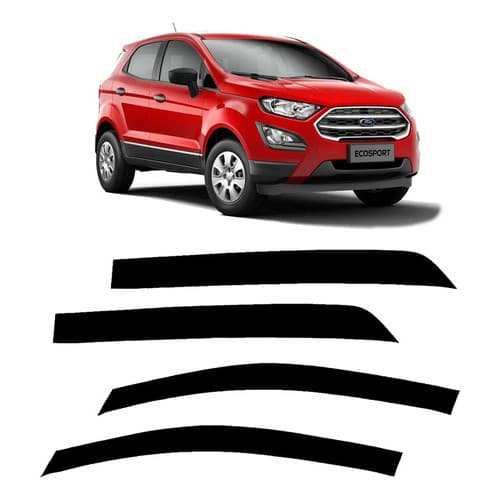 Calha De Chuva Fumê Slim Ecosport 2018 A 2021 4 Portas