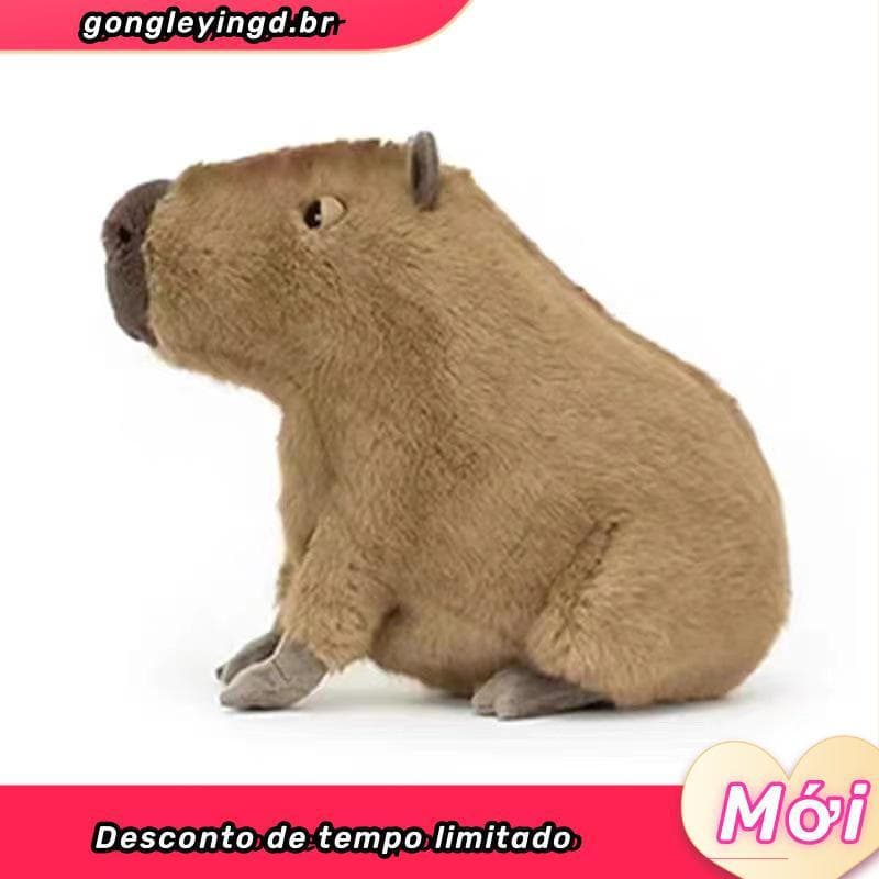 Boneca Kapibara Boneca Capybara Simulação Boneca de Pelúcia Boneca de Pelúcia Menina Boneca de Pelúcia Feia Presente de