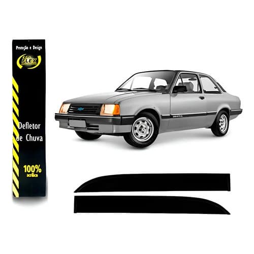 Defletor Calha De Chuva Chevette 1983 A 1993 2 Portas