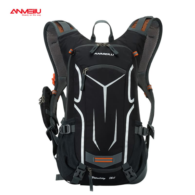 Anmei estrada caminhadas escalada Cross-Country correndo mochila ao ar livre à prova dwaterproof água saco de esportes c