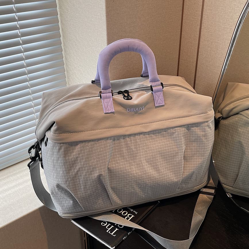 Bolsa de viagem de grande capacidade feminina de curta distância bolsa de bagagem de viagem de negócios masculina bolsa