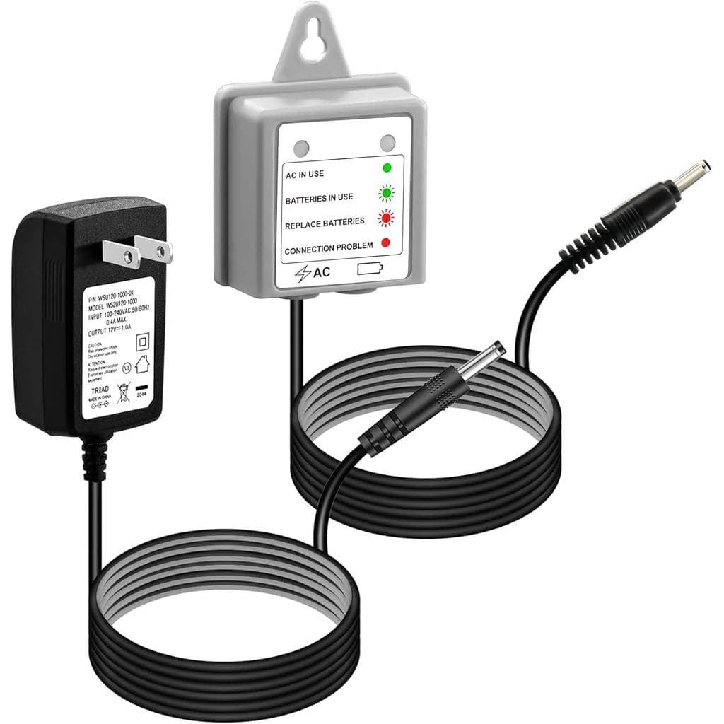 169031 Kit de Adaptador AC e Divisor de Energia para Torneira de Cozinha Moen MotionSense, Fonte de Energia Dupla para T