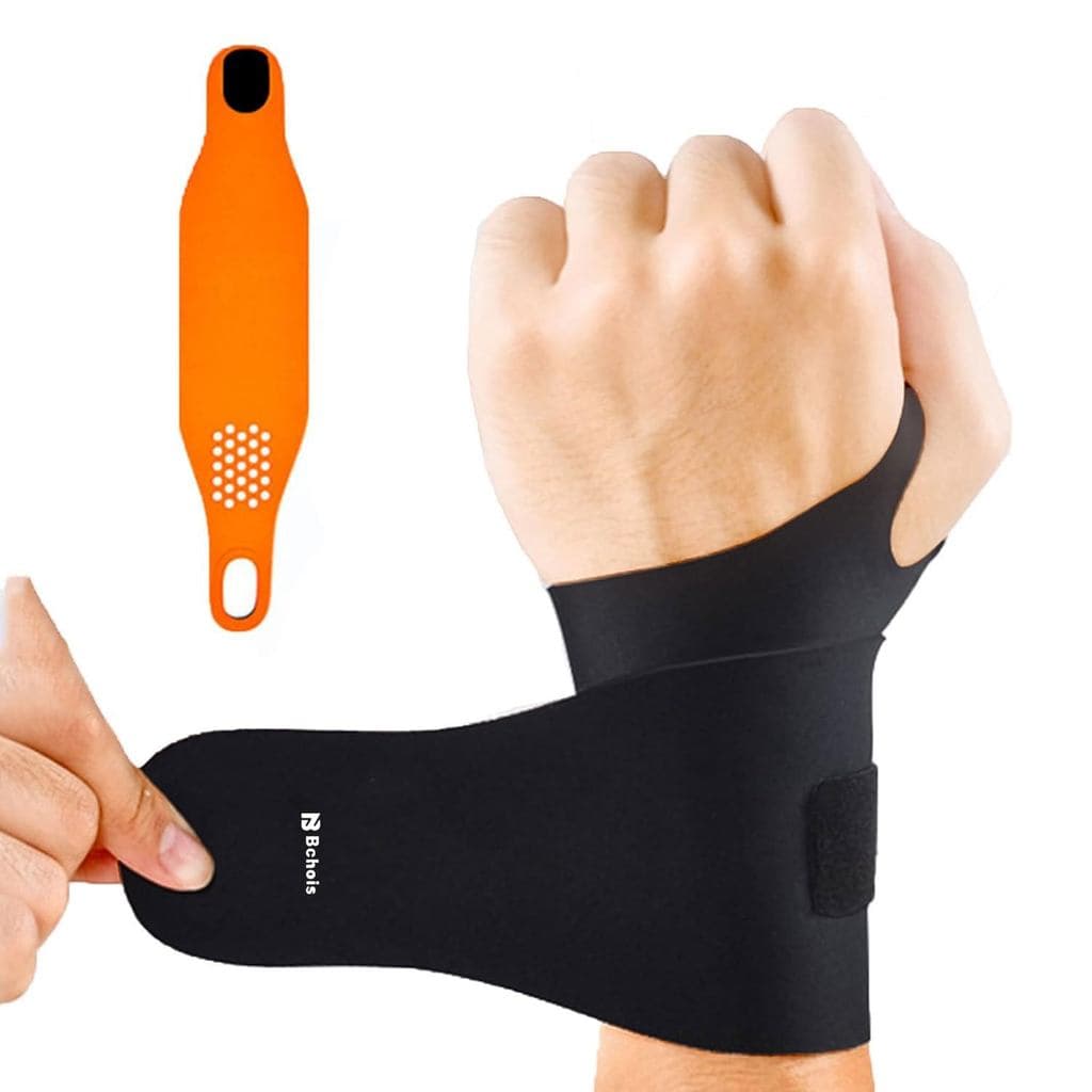 Suporte de pulso, suporte para alívio da dor do túnel do carpo, suporte de pulso ulnar ultrafino, elástico e resistente