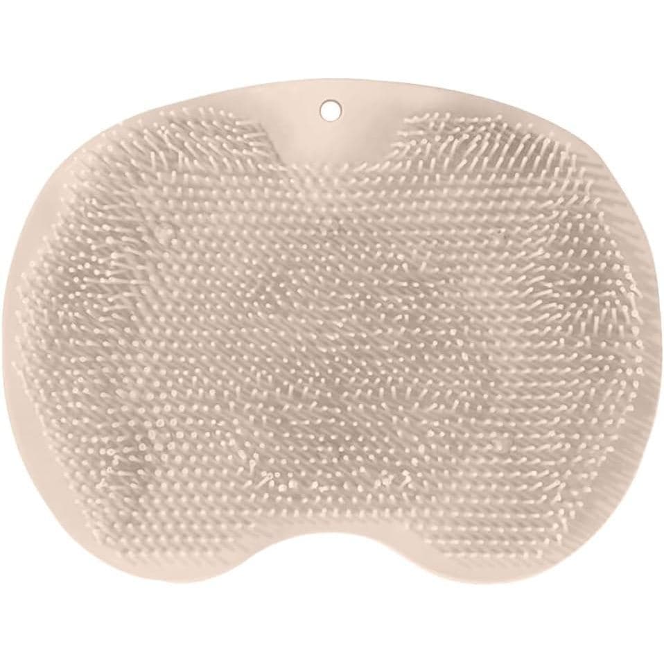 SakerPlusEscova de Massagem para Pés e Costas, Almofada de Silicone para Cuidados com os Pés, Design Antiderrapante, Per