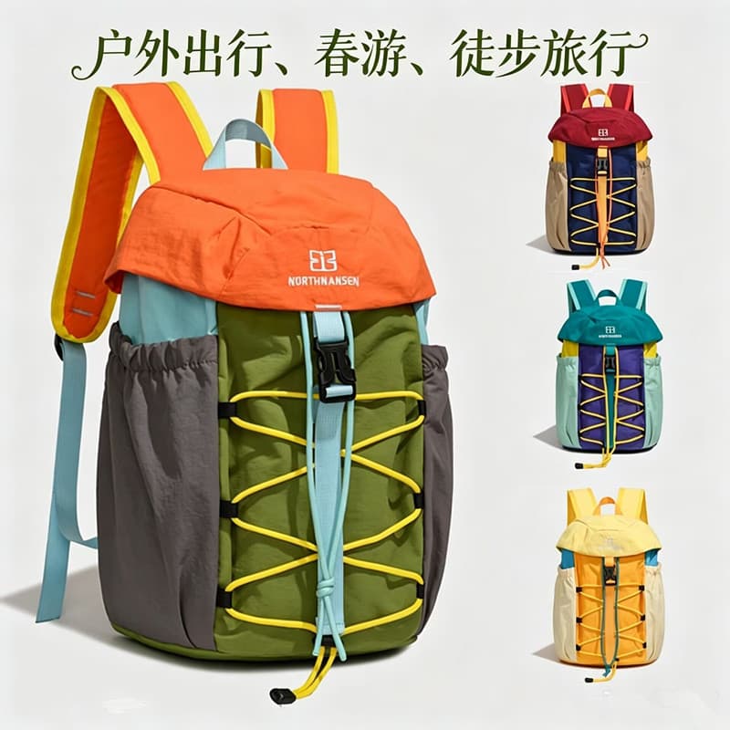 Crianças viagem pequena mochila meninas ao ar livre primavera viagem leve meninos viagem estudo mochila verão novo estil