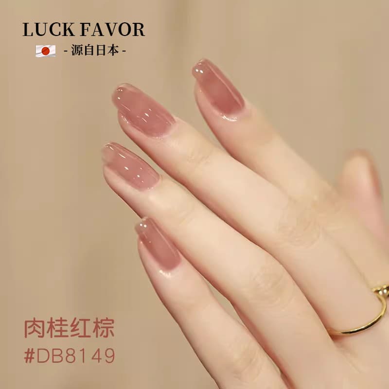 2026 novo estilo esmalte influenciador vinho cerejas vermelhas branco feminino de longa duração não desbotamento não des