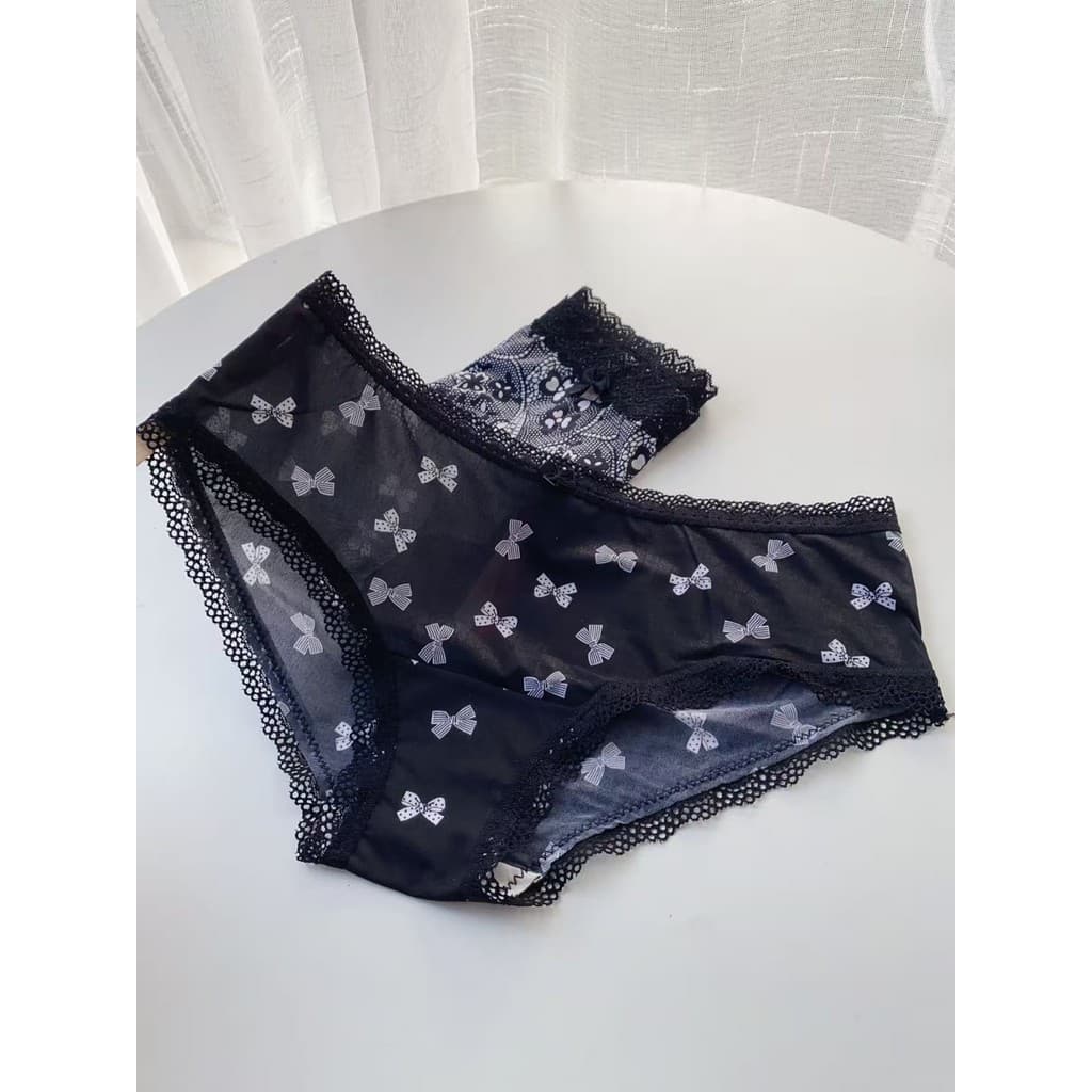 7 peças obter 1 grátis preto puro desejo estilo renda guarnição calcinha feminina início da primavera novo estilo rosa m