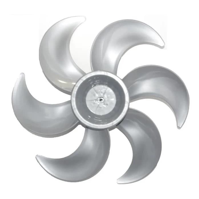 Hélice Para Ventilador Arno 6 Pás 40cm Prata Turbo Silencio Force Maxx